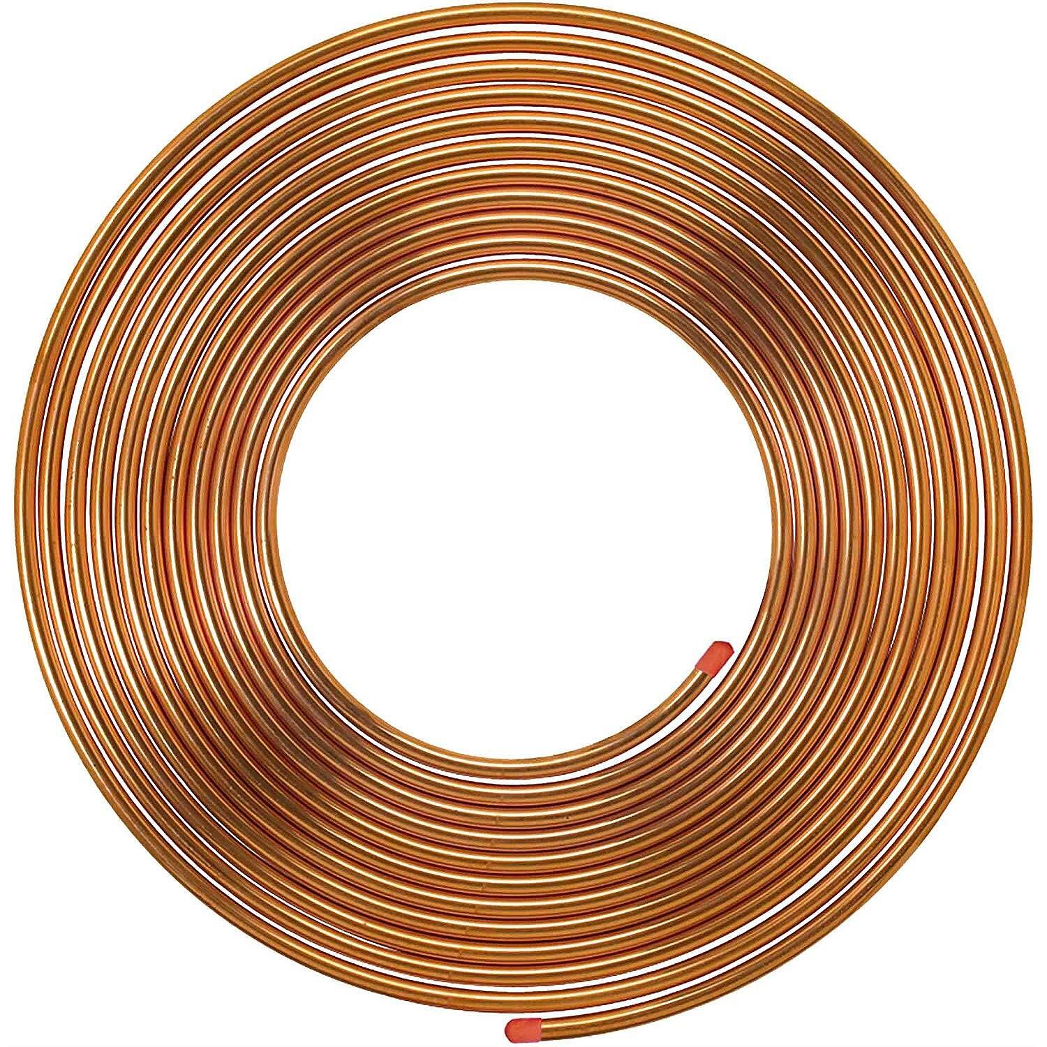 Медна тръба за климатици 9.52 x 0.70 (3/8) 50м